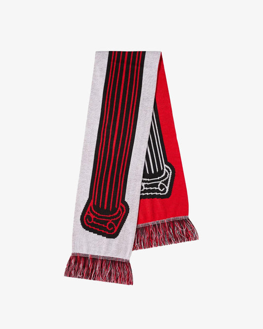 Aries Arise Column Scarf Red