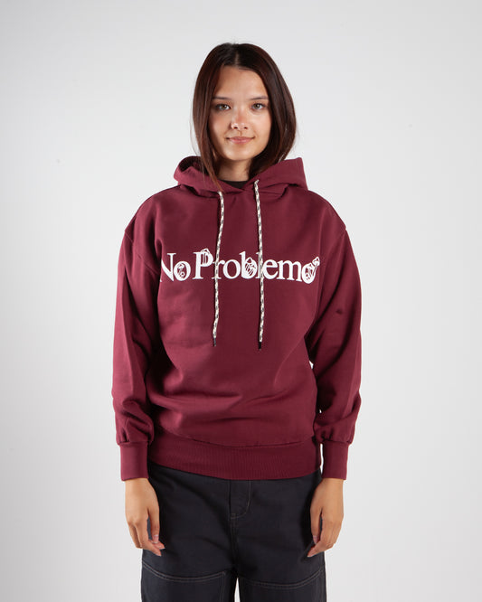 Aries Arise Funghi Problemo Hoodie Burgundy