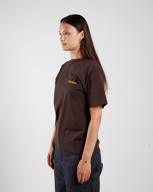 Aries Arise Mini Problemo SS Tee Brown