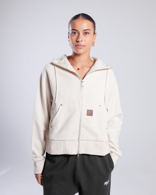 Carhartt W Hooded Eldon Jacket Natural