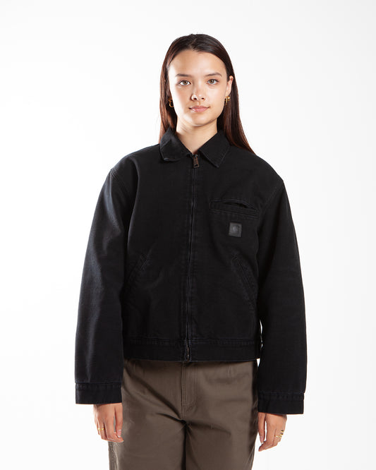 Carhartt WIP W Dayton Jacket Black Stone