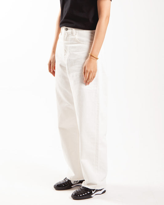 Carhartt WIP W' Brandon Pant White Rinsed