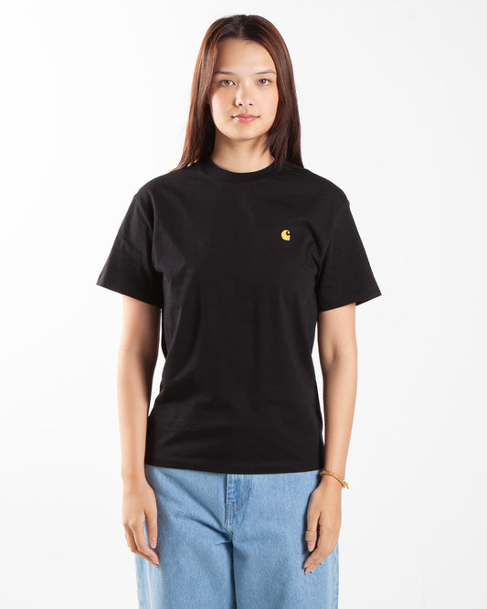 Carhartt WIP W' SS Chase T-Shirt Black