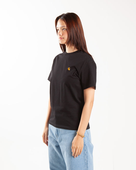 Carhartt WIP W' SS Chase T-Shirt Black