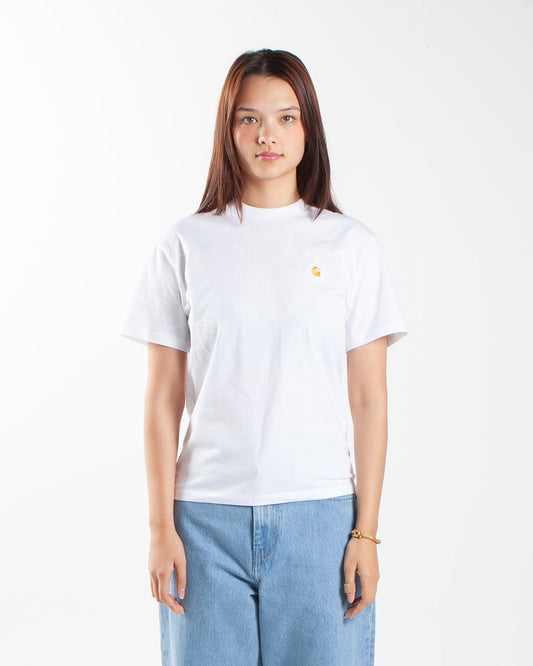 Carhartt WIP W' SS Chase T-Shirt White