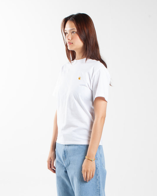 Carhartt WIP W' SS Chase T-Shirt White