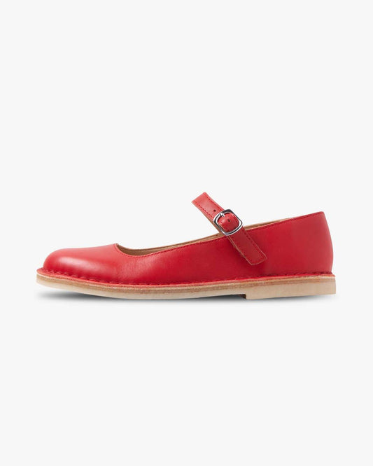 Clarks Originals Desert Jane Red Leather