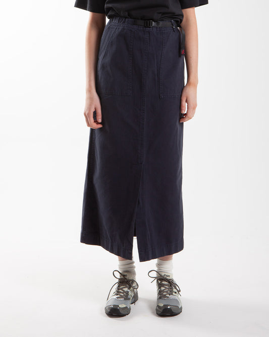 Gramicci Long Baker Skirt Double Navy