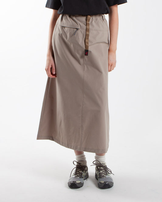 Gramicci Trekking Long Skirt Beige