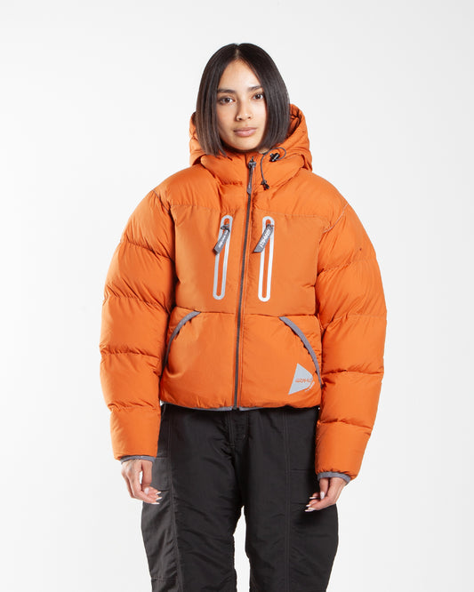 Gramicci x and wander Down Jacket Orange