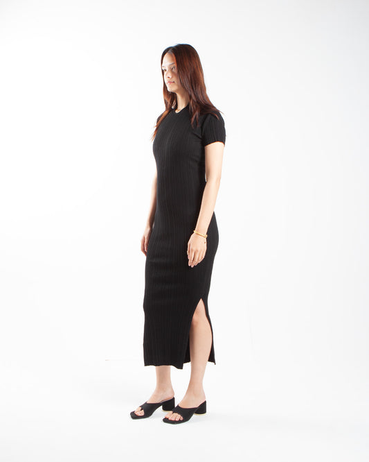 Holzweiler Babba Rib Dress Black