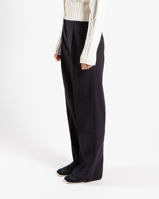 Holzweiler Cyra Pleat Trouser Black