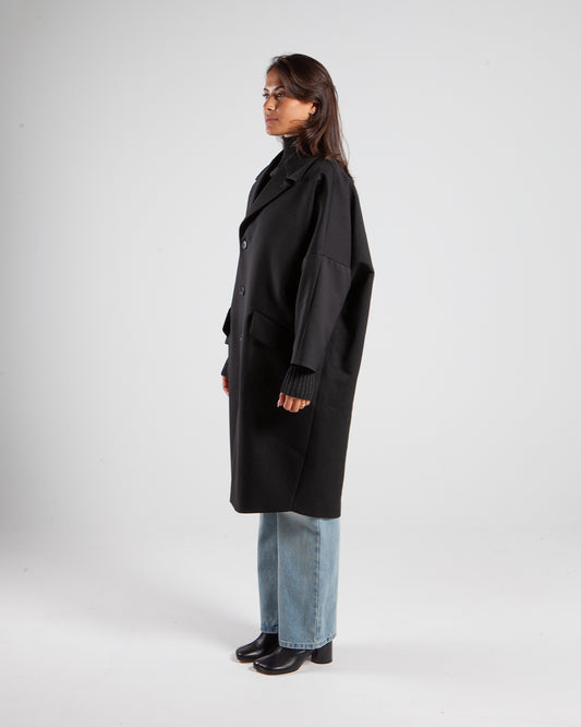 MM6 Maison Margiela Coat Black