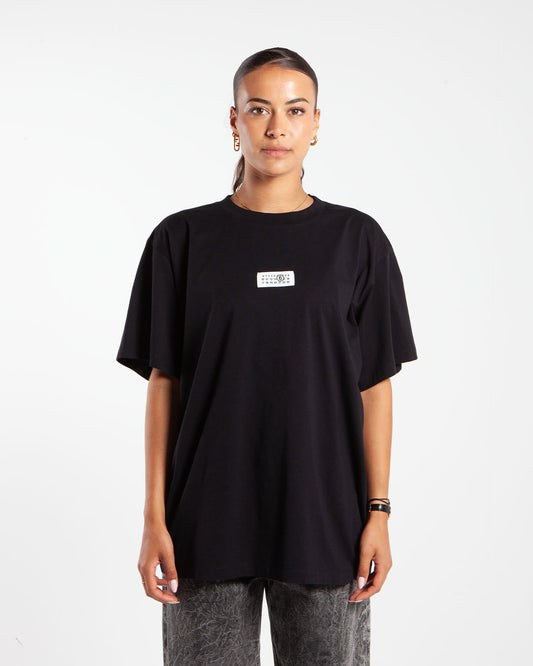 MM6 Maison Margiela Logo T-Shirt Black