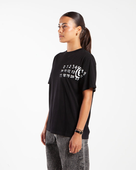 MM6 Maison Margiela Numeric Logo T-Shirt Black