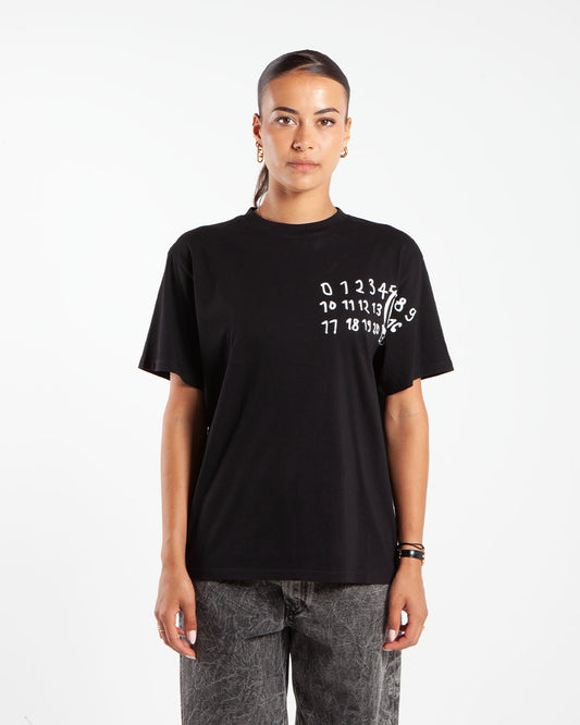 MM6 Maison Margiela Numeric Logo T-Shirt Black