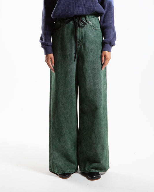 MM6 Maison Margiela Pants 5 Pockets Green