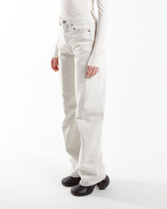 MM6 Maison Margiela Pants Denim Cream