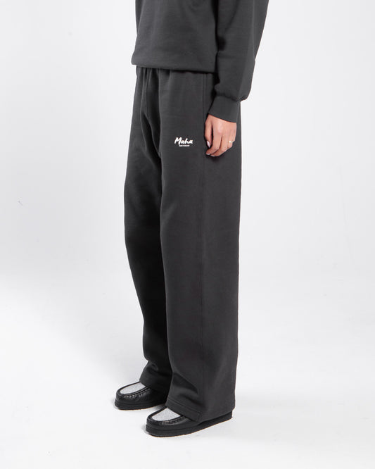 Maha Amsterdam Basic Sweat Pant Washed Black