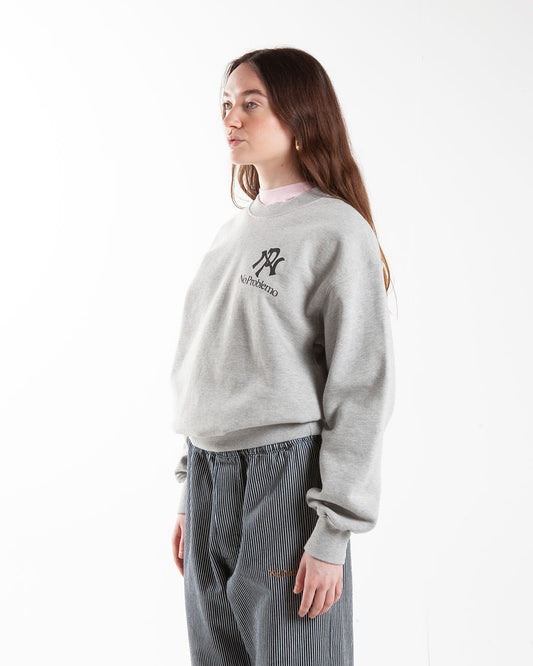 NYP Sweatshirt Grey Marl