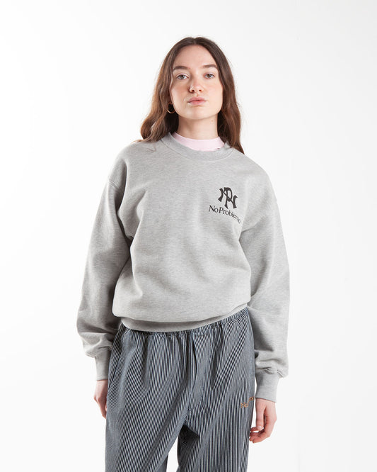 NYP Sweatshirt Grey Marl