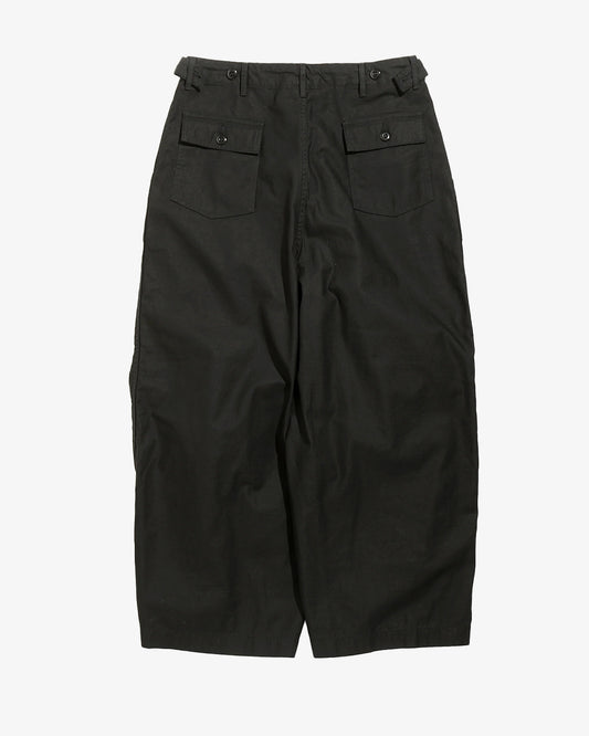 Needles HD Pant Fatigue Black