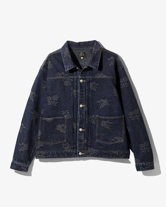 Needles MW Jean Jacket - 13oz Denim / Rose Jq Indigo