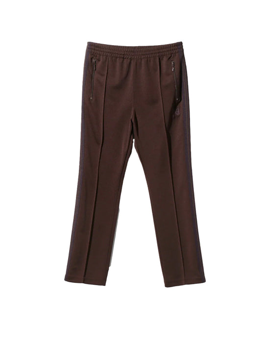 Needles Track Pant Poly Smooth Dark Brown