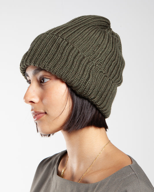 Needles Watch Cap Olive