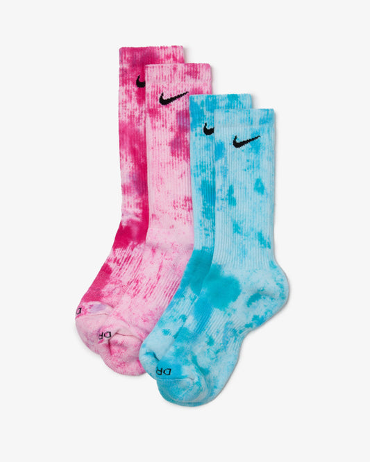 Nike Everyday Plus Cushioned Crew Socks Blue/Pink