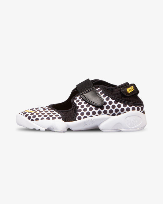 Nike Women's Air Rift Black/White and Laser Orange