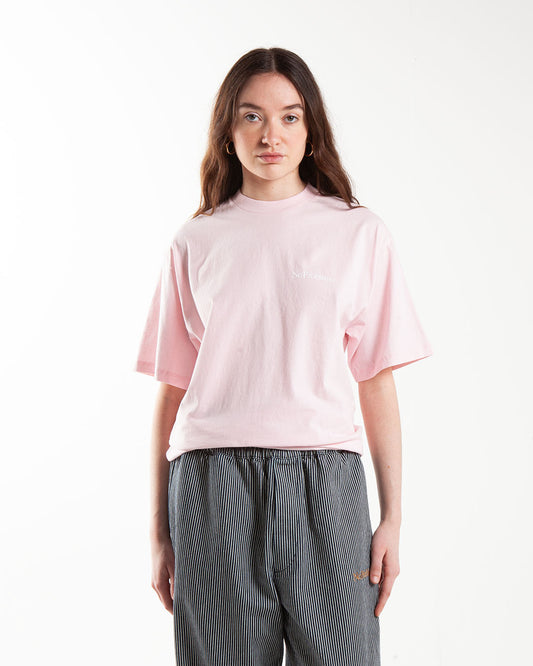 No Problemo SS Tee Pale Pink