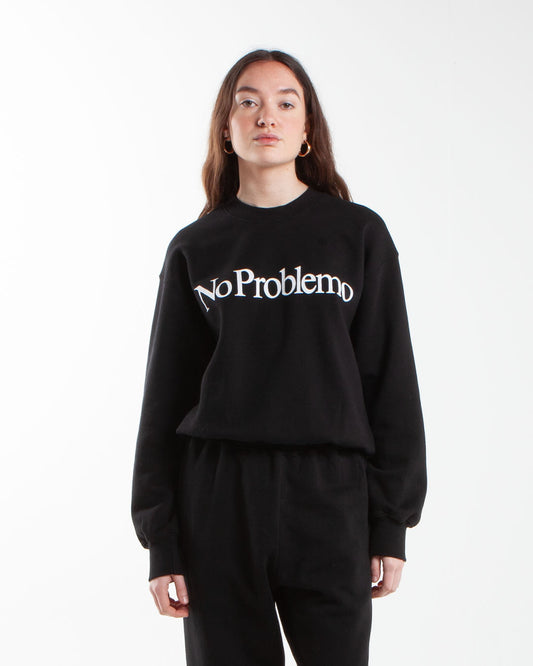 No Problemo Sweatshirt Black