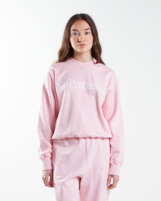 No Problemo Sweatshirt Pale Pink