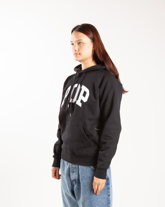 Pop Trading Company Arch Hooded Sweat Black