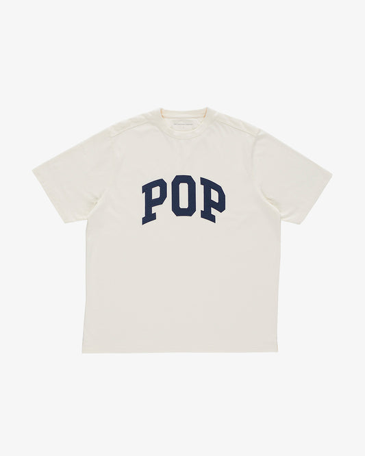 Pop Trading Company Arch T-Shirt Off White