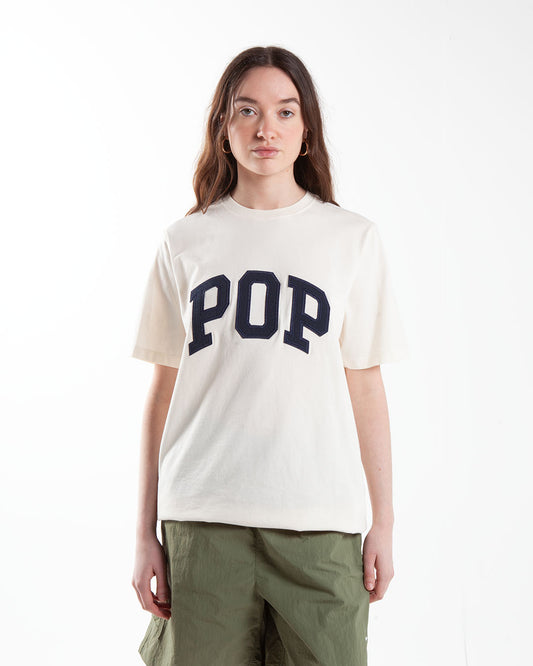 Pop Trading Company Arch T-Shirt Off White