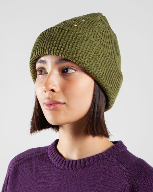 Pop Trading Company Basic Beanie Olive