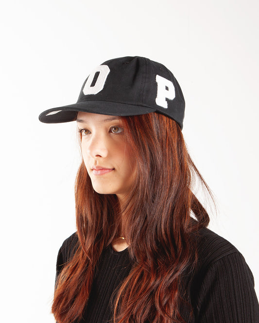 Pop Trading Company Football O Hat Black