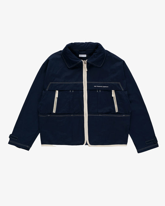 Pop Trading Company New City Jacket Navy