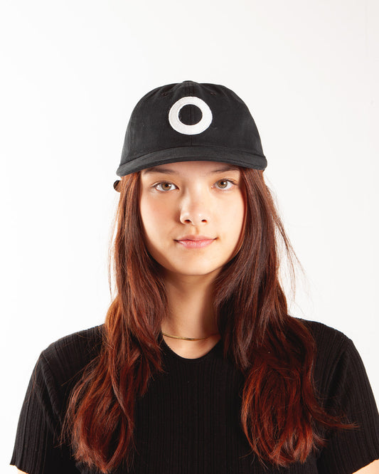 Pop Trading Company O Panel 6 Hat Black