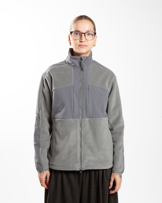 Snow Peak Double Face Fleece Jacket Grey