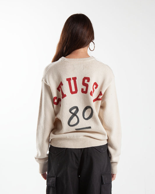 Stüssy Handwritten Sweater Natural