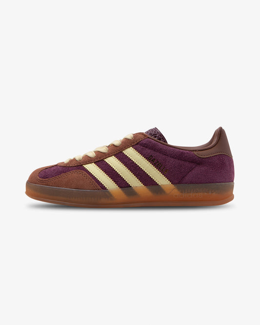 Adidas gazelle indoor maroon best sale