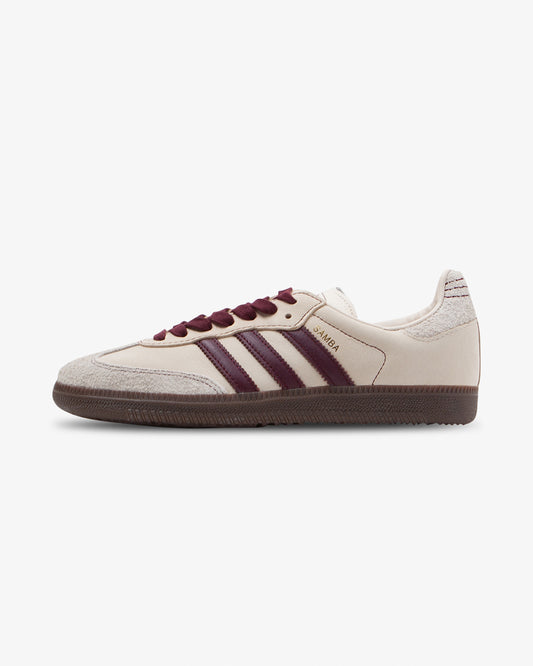 adidas Samba OG W Beige/Maroon