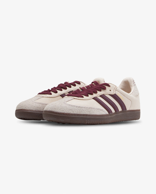 adidas Samba OG W Beige/Maroon