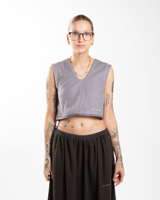 and wander Alpha Direct Bustier Gray