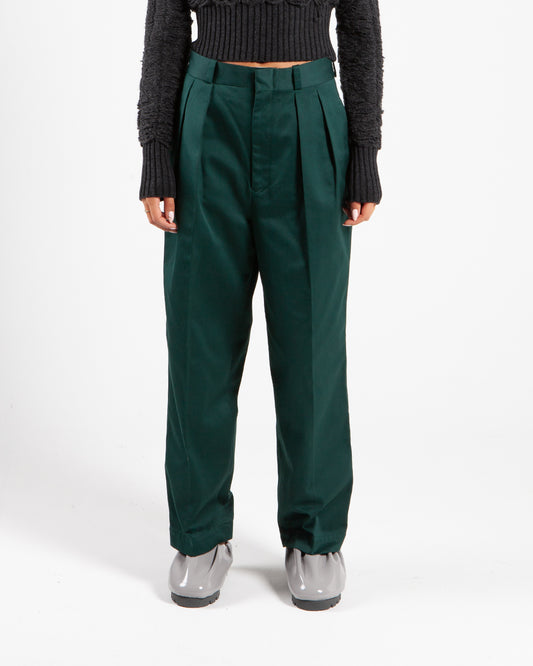 nanamica Double Pleat Chino Pants Green