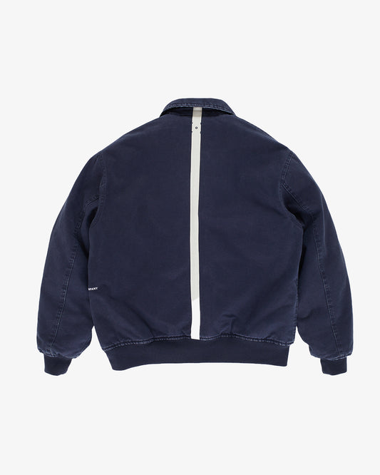 Pop Trading Company Flight Jacket Navy