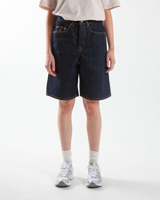 Stüssy Big OL Shorts Denim Rinsed Indigo